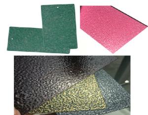 China Electrostatic Spray Paint Big Rough Textured Powder Coating Environmental Friendly wholesale