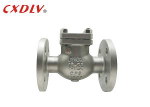China CF8/CF3 Flange Ends One Way DN300 Swing Check Valve wholesale