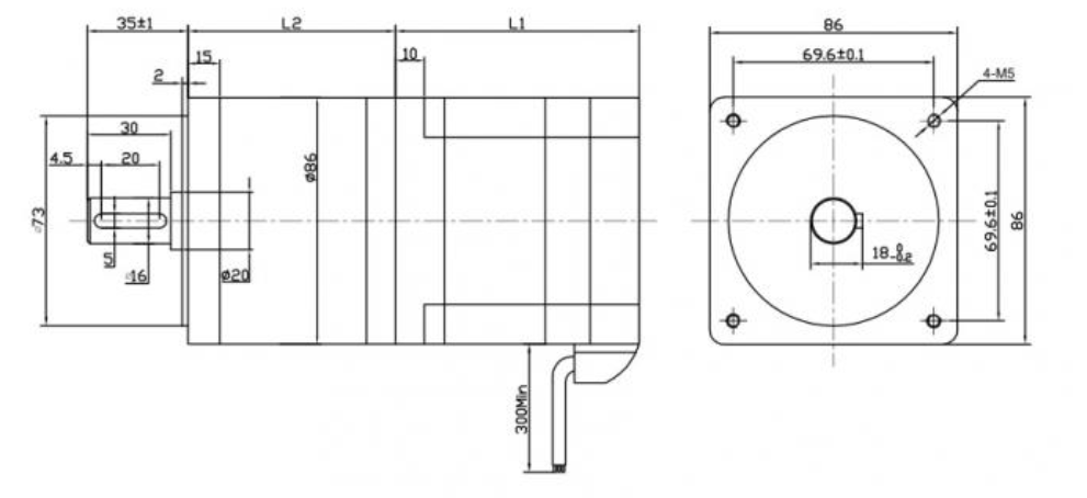 Nema 34 86mm Brushless DC Gearmotor 36V 3000rpm 3 Phase DC Planetary Gear Motor