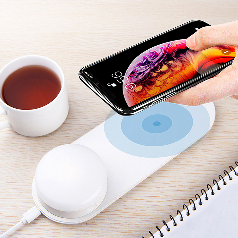 Universal Warm White 3500K DC12V Multifunction Desk Lamp Wireless Charger 7.5W