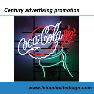 China Coca Cola advertising neon sign wholesale