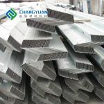 Silver Structural Steel Profile Galvanised Metal Strips GB ASTM