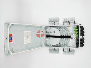 China IP65 1*16 Outdoor Fiber Optic Splitter Box 16 Ports Adapter 96 Cores wholesale