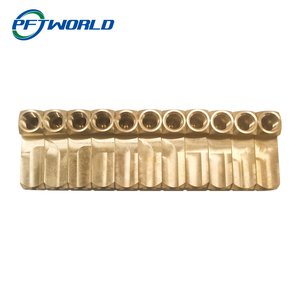 5-axis turning of brass parts for series production