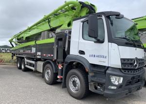 China 335KW 62m New Concrete Pump Truck , Boom Pump Truck Euro 6 Brand New wholesale