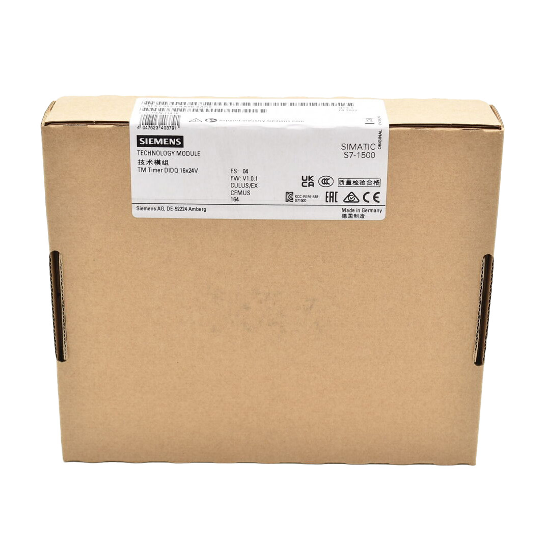 SIEMENS PLC SIMATIC S7-1500 TM TIMER DIDQ 16X24V 6ES7552-1AA00-0AB0 TIME-CONTROLLED DIGITAL INPUTS AND OUTPUTS MAX