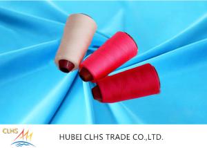 China 100% Spun Polyester Thread For Sewing Industry Dyed Color on sale