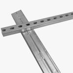 41×41mm Standard C Channel Steel Hot Dip Galvanized Strut Channel