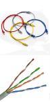 RJ45 Cat5e Patch Cable For Network Performance 100MHz Frequency