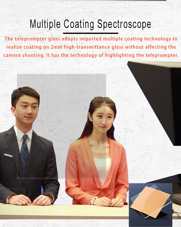 TYSTVideo Radio Broadcast Equipment Teleprompter with 24 inch Monitor Perfect Match
