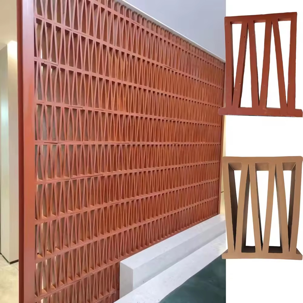 cheap price grey facade hollow bricks decorative breeze blocks for garden wall