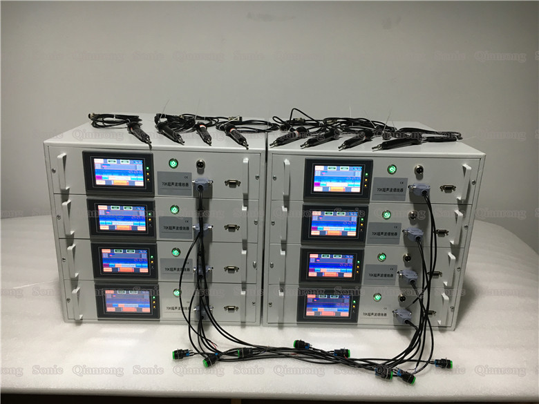 Smart Card Ultrasonic Metal Welding Machine With Ultrasonic Transducer Booster Titanium Horn