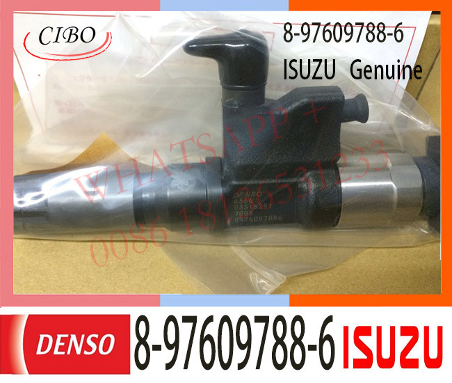 8-97609788-6 ISUZU Fuel Injector For 4HK1 6HK1 095000-6366 095000-6367 095000-6372