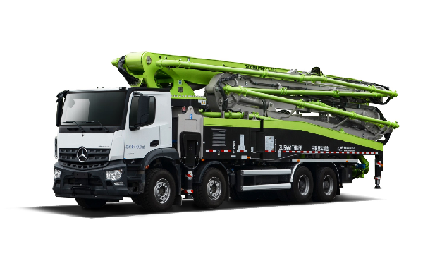 335KW 62m New Concrete Pump Truck , Boom Pump Truck Euro 6 Brand New