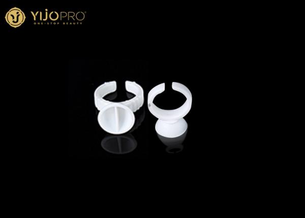 Quality Small Permanent Makeup Accessories Plastic Tattoo Ink Cap Holder Ring for sale