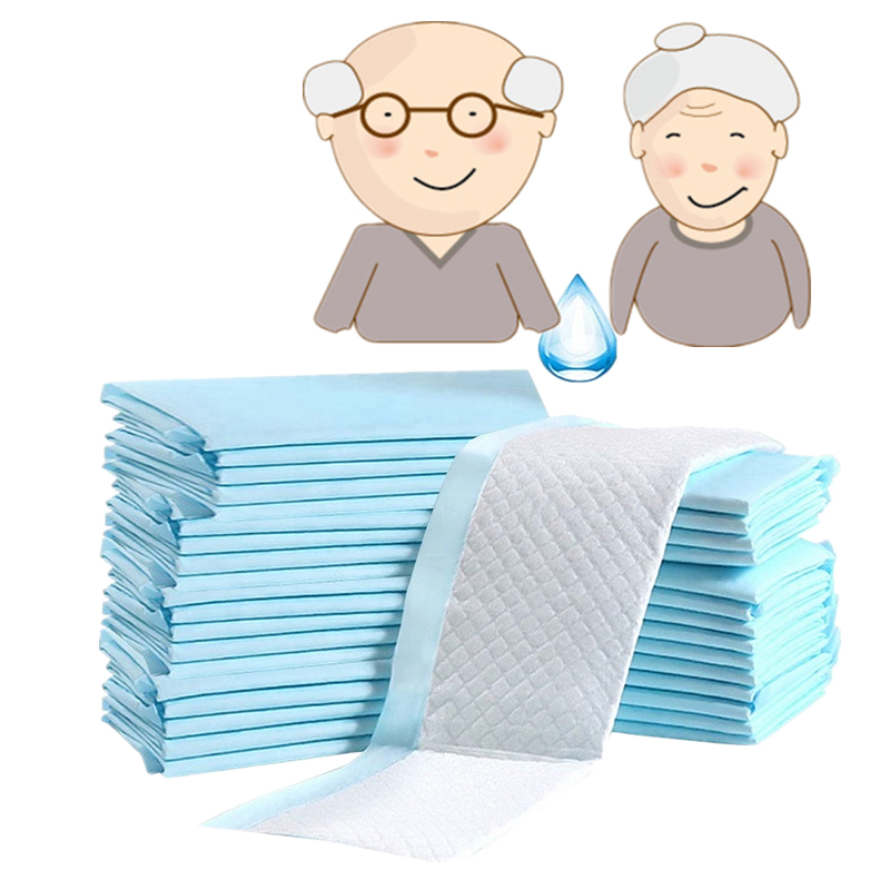 Nursing Under Pad Blue Super Absorbent Disposable Bed Pads for Incontinence Management