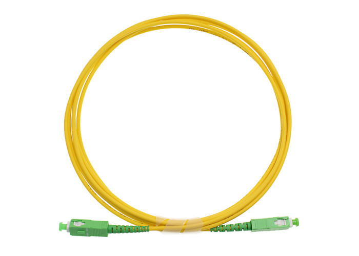 FTTH SC APC Fiber Optic Patch Cord G657A1 LSZH
