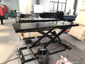China Portable 2.2kw 1200mm Lifting Motorcycle Table Jack wholesale