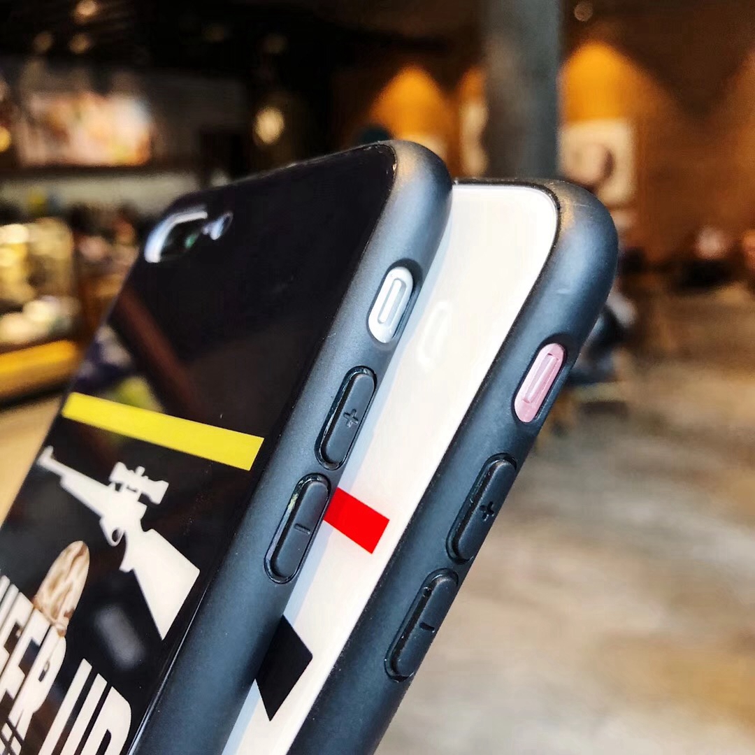 ISO Dirt Resistant Mens Glass Tempered Phone Case