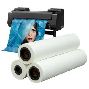 China Waterproof Self Adhesive Inkjet Photo Paper Vinyl 0.45mm Thickness wholesale