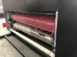 Electric Driven 4 Color Flexo Printing Machine , Flexo Printer Slotter Die