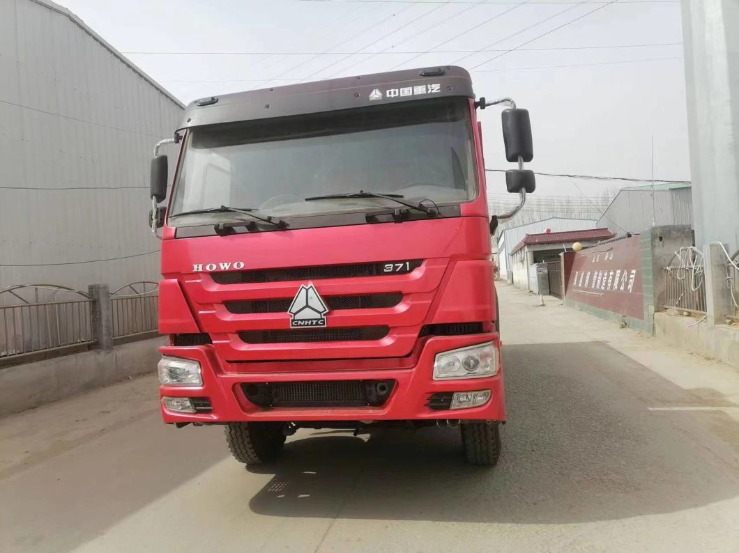 Hot Sale Sinotruk HOWO 6X4 371HP Dump Truck Tipper Dumper with Red Color HOWO Price