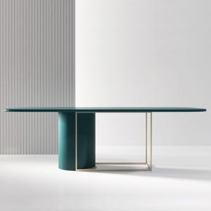 China Smooth Edges ODM Stainless Steel Dining Table For Living Room wholesale