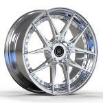 Polish 22 Inch Ferrari Forged Wheels 2-PC Rims 5x120