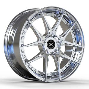 China Car Tuning Forged 2-PC Aluminum Alloy Rims For Mercedes EQS 5x112 wholesale