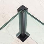 Tempered Glass Railing Stainless Steel Aluminum Alloy Frameless Glass Balustrade
