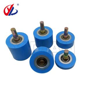 China Silicon Rubber Wheels / Pressure Roller - Woodworking Wrapping Machine Spares wholesale