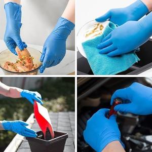 China 9 Inch Food Grade Protective Disposable Nitrile Gloves Sample Free No Latex Powder Free wholesale