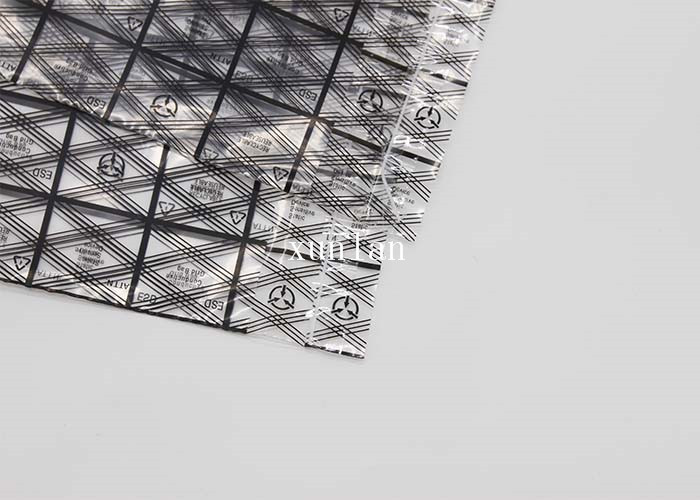 Electric Conduction Moisture Barrier Bag Plastic Film For Shipping PC Board