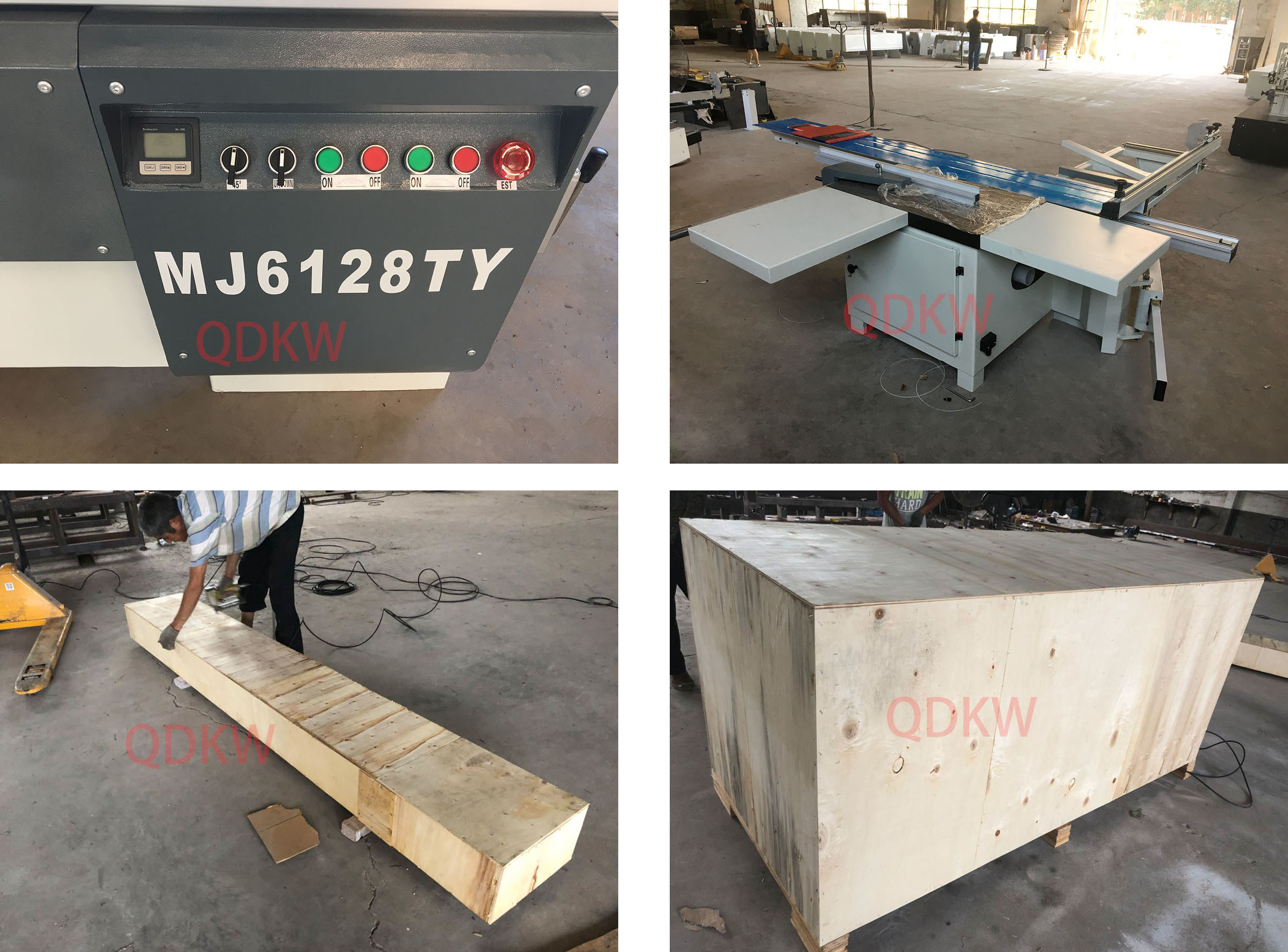 Qingdao table saw sliding panel saw woodworking machine