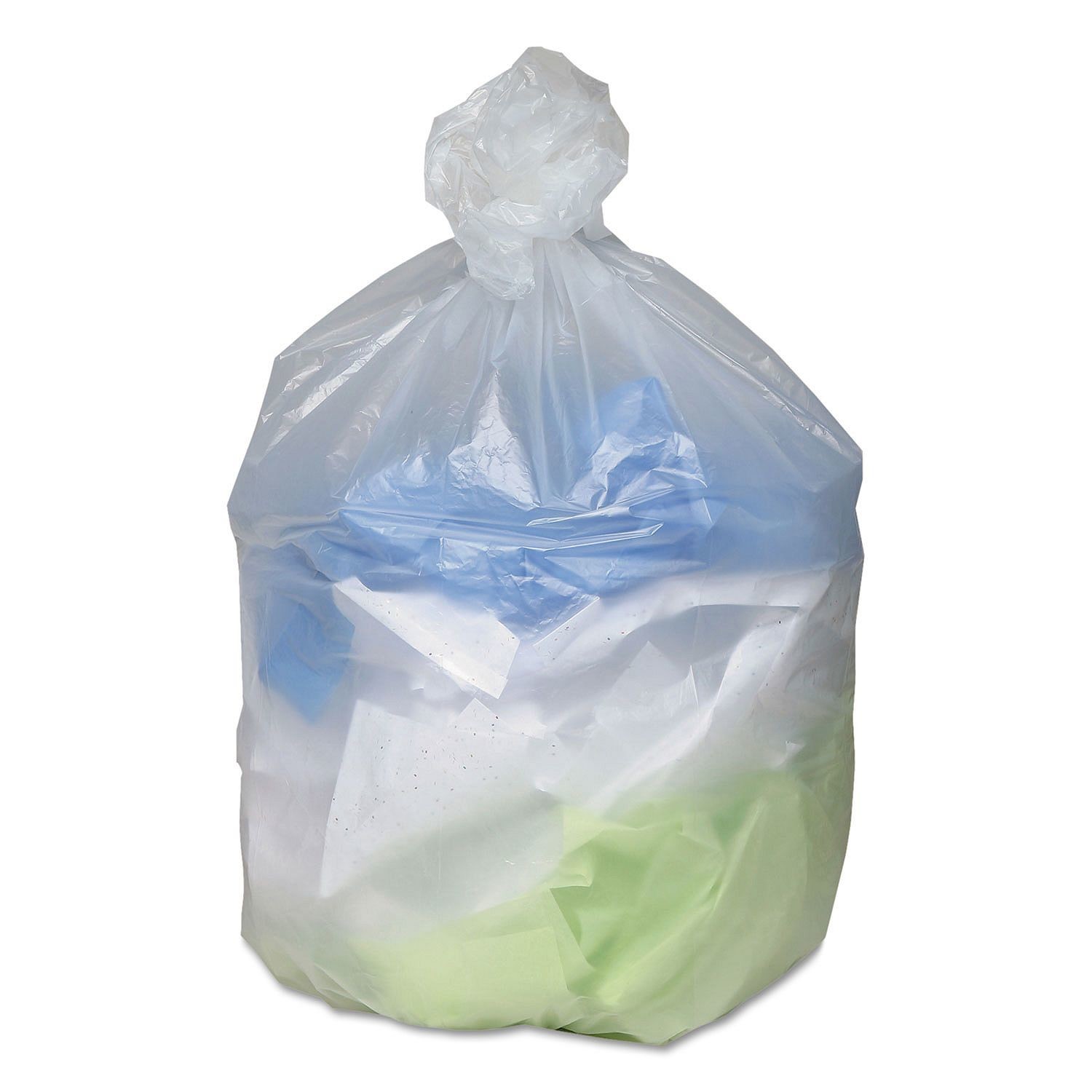 120L Black Star Seal Bags Trash Bag Can Liner Heavy Duty