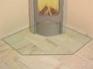 China BS6206 Certification Small Glass Fireplace , Glass Hearths For Stoves wholesale
