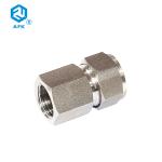 NPT Thread Stainless Steel Connector Custom Ferrule Forged