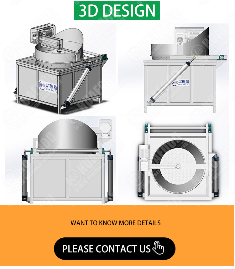 Double Cylinder Automatic Fryer Machine Commercial Electric Fryer For Food Frying