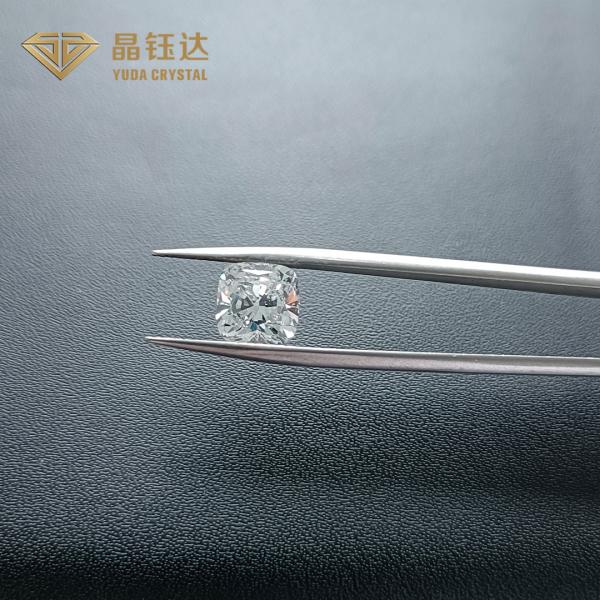 Quality HPHT Loose Lab Grown Diamonds Cushion Cut E VS1 Polished For Jewelry for sale