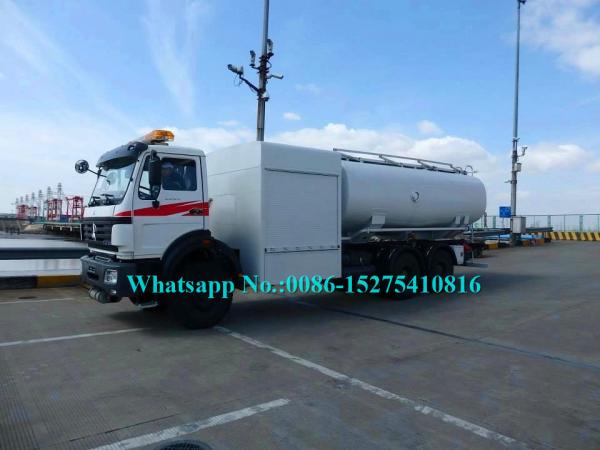 Beiben North Benz Special Purpose Vehicle Airplane Fuel Truck 6x6 All Wheel