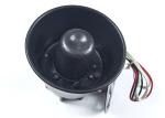 Black / Red Color Motorcycle Spare Parts Electric Motorcycle Horn Loud Sound
