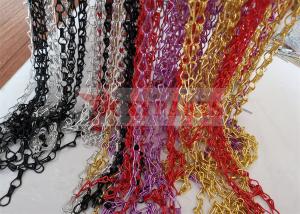 China Fly Screen Mesh Room Dividers Decorative Door Aluminum Chain Curtain wholesale