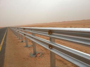China High Intensity Highway Guardrail Systems , Cold Formed Steel Guardrail Posts wholesale