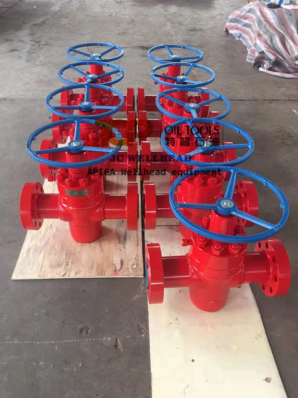 5000psi High Pressure Wellhead Valves Manual Gate Valve For Pipeline