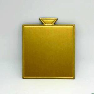 China Mousse Cake Golden cake boards with handle wholesale