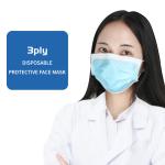 Breathable Disposable Dust Mask , Disposable Earloop Face Mask Soft Lining