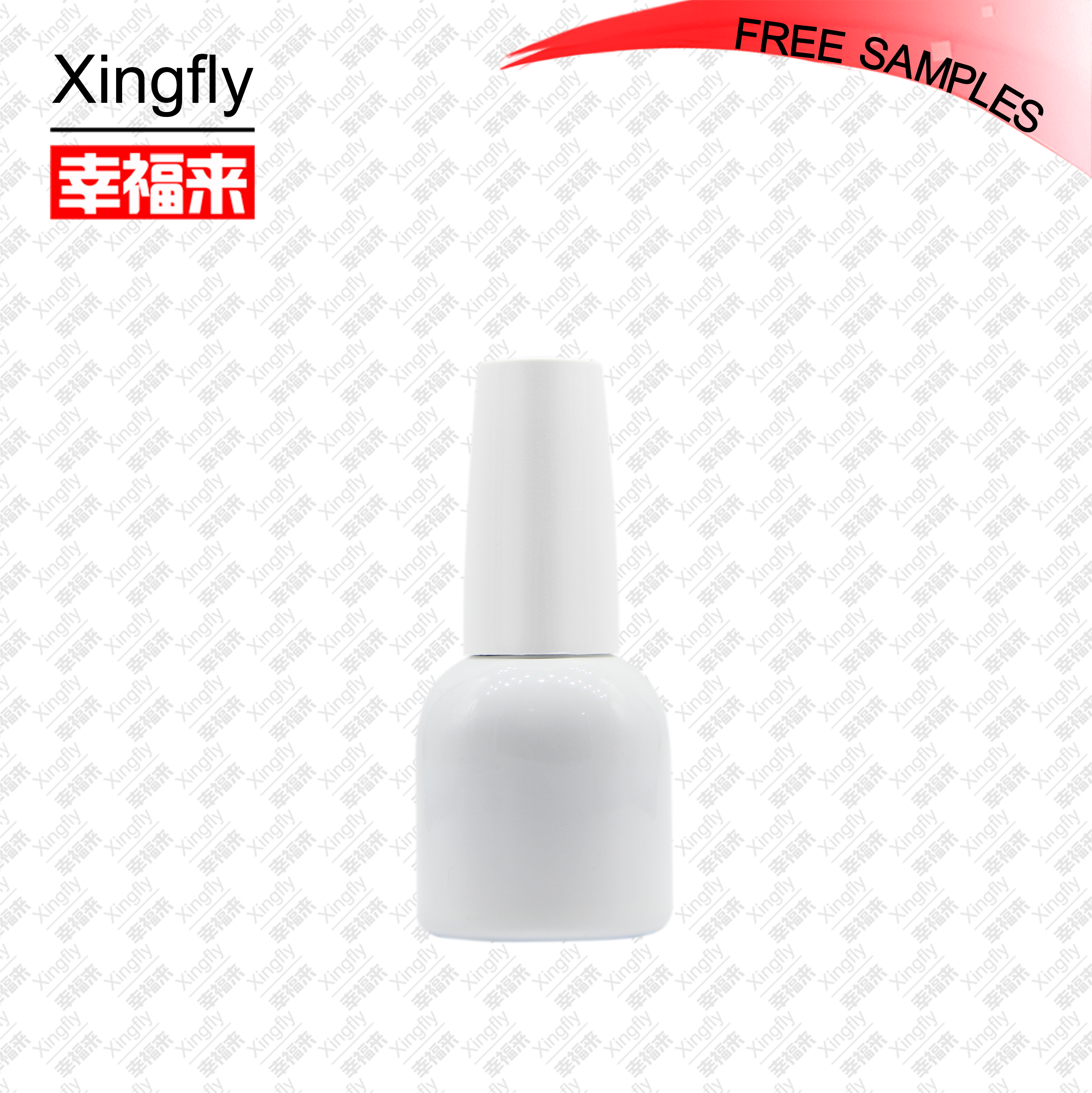 Screw Cap Nail Polish Bottle Cap Round Shape Printed Design