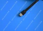 SATA 3.0 Slim Flexible External SATA Cable , PC Powered ESATA Cable