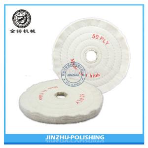 China Pearl 4 Inch Cloth Polishing Cloth Buffing Wheel For Stainless Steel Mirror Finishing wholesale