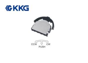 China 5 Pin Multi Directional Switch DC 12V 50mA 0.7mm Travel Lever Thumb wholesale